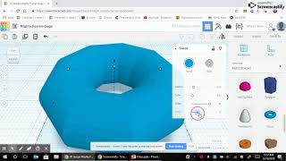 Tinkercad  concave cylinder [upl. by Weisler]