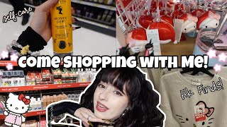 Come Shopping With Me  Self Care Items  Cute HK Finds  Cozy Clothing amp Haul [upl. by Nema]