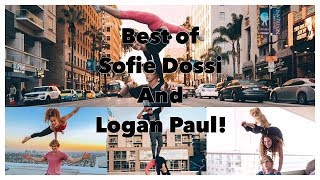 Best of Sofie Dossi With Logan Paul Part 3 [upl. by Arodnahs]