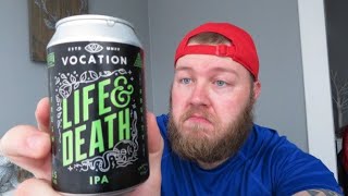 Vocation Brewery Life amp Death Beer Review [upl. by Denae]