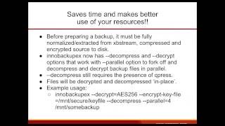 Percona XtraBackup 21 MySQL Backup Efficiency Reliability and Security [upl. by Marcus377]