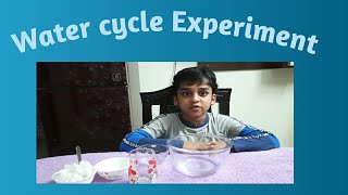 Water cycle Experiment  Kids Experiment  Science  Education  HM7 [upl. by Joses]