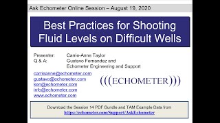 Ask Echometer Session 14 Aug 19 2020 Best Practices [upl. by Aicaca237]