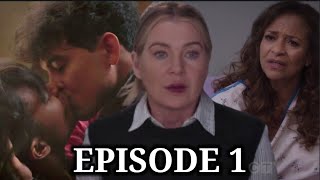 GREYS ANATOMY Season 21 Episode 1 Recap  Ending Explained [upl. by Elyrpa]