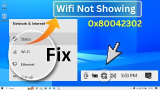 How to Fix WiFi Not Showing On Taskbar in Windows 10  WiFi Option Not Showing [upl. by Skipper]