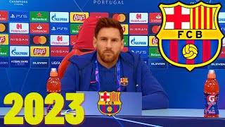 LE RETOUR DE MESSI AU BARCA SERAIT VALIDÉ [upl. by Lizabeth501]