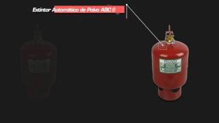 Extintor Automatico de ABC 9KG [upl. by Mellins]