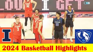 Eastern Illinois vs Illinois Basketball Game Highlights 11 4 2024 [upl. by Roseline]