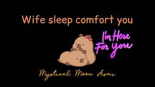 WIFE whisper help YOU to sleep asmr wife sleep comfort hind  asmr hypnosis sleep hindi  Relaxing [upl. by Snashall34]