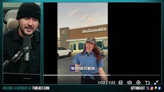 Kamala Runs FAKE McDonalds Employee Ad Claims X Users Kamala DEPERATE To Prove She Worked There [upl. by Alaj]