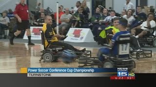 Turnstone hosts Power Soccer Nationals on 61916 [upl. by Sedgewake991]