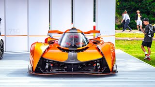 The Quail Monterey Car Week 2023 THE RAREST AND MOST EXPENSIVE HYPERCARS [upl. by Acissej]