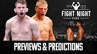 UFC Fight Night Sandhagen vs Dillashaw Full Card Previews amp Predictions [upl. by Kin]