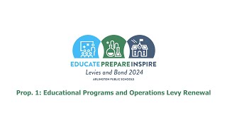 Learn about Arlington Public Schools’ Educational Programs and Operational Levy Renewal [upl. by Sauder]