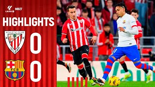 RESUMEN  Athletic Club 00 FC Barcelona  LaLiga EA Sports 202324 MD27 [upl. by Yrennalf]