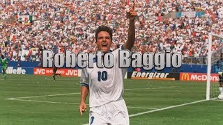 The Greatest Dribblers in Football History • Roberto Baggio [upl. by Hcirdeirf]