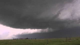 Clear Slot Of a Tornadic Supercell [upl. by Wojcik]