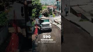 Realizamos mantenimiento a la malla vial en la comuna 5 👷🏻‍♂️ Medellín ¡cada día mejor 🙌🏻 [upl. by Annwahsal249]