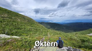 Øktern 1036 mnpm 3400ft Hike on Lifjell Telemark Norway [upl. by Newkirk114]