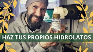 💫HAZ TUS PROPIOS HIDROLATOS 100 NATURALES🌿  DIY✨HIDROLATO DE ROSAS🌷 [upl. by Meredeth]