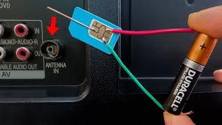 Insert Sim Card Into The TV and Watch All Channels In The World  Antenna Booster [upl. by Alcina]