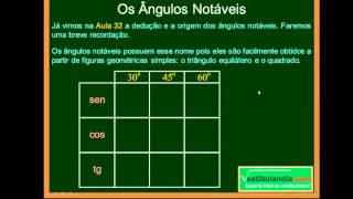 Matemática  Aula 73  Trigonometria  Introdução à Trigonometria  Parte 1 [upl. by Aiuqram]