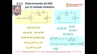 Electrotecnia  Tema 6 09 Circuito RL resuelto con fasores método simbólico corriente alterna [upl. by Ahsilrac]