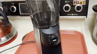 OXO Conical Burr Coffee Grinder Review 1 Year Later [upl. by Afatsum]