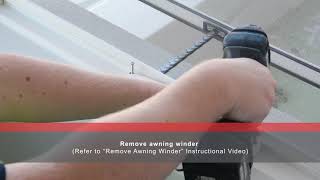 How to Adjust Awning Window Winders to be Restrictive [upl. by Kowal688]