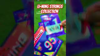 LiNing 🏸🏸strings collectionno1string no3string no7string  ns95string no1boost no7boost [upl. by Peednas]