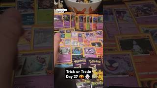 Just the Dusclops remaining Trick or Trade Day 27 trickortrade pokemon pokemontcg pokemoncards [upl. by Suitangi]