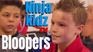 NINJA KIDZ TV Secret Bloopers and Mistakes [upl. by Eibbob965]