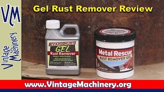 Gel Rust Removers EvapoRust vs Metal Rescue [upl. by Idid498]