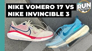 Nike Invincible 3 vs Nike Vomero 17 Two runners pick between Nike’s cushioned shoes [upl. by Aramot]