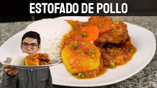 El ESTOFADO DE POLLO CASERO Demasiado FÁCIL DE PREPARAR  Al Estilo Peruano [upl. by Jephthah]