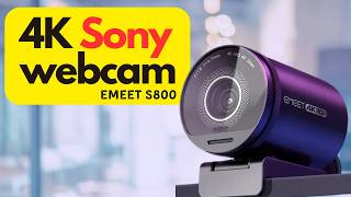 The Webcam that Changed my MIND  EMEET S800 4K Webcam [upl. by Stichter]