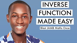 JAMB Maths Online Tutorial 2025 Likely Questions On Inverse Function [upl. by Egduj]