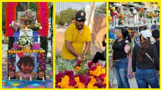 ASÍ se VIVE el DÍA DE MUERTOS en el PANTEÓN de PÉNJAMO GTO 2024 [upl. by Geno]