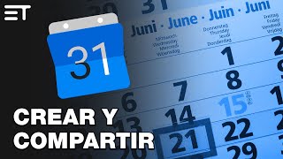 📅 Google Calendar cómo CREAR y COMPARTIR un calendario EducaTutos [upl. by Kcirdahc]