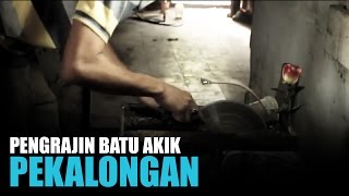 Anji Berkunjung ke pengrajin Batu Akik Pekalongan  AnjiTRIP [upl. by Nowujalo]