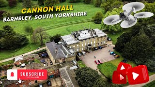 Stunning Drone Flyover of Cannon Hall in Barnsley South Yorkshire [upl. by Mott404]