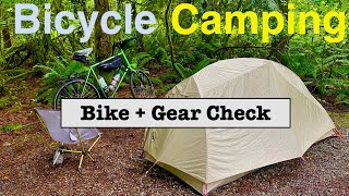 Bicycle Camping  Bike and Gear Check [upl. by Barret]