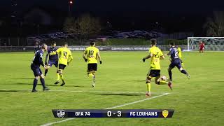 Résumé Vidéo GFA Rumilly Vallières  Louhans Cuiseaux FC [upl. by Assirek]