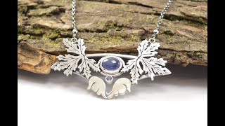 Recreating a Wolfsbane Design in Sterling Silver amp Tanzanite [upl. by Gotthelf]