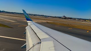 4K – Pilots Fight HEAVY Crosswinds – EWR Landing – Alaska – Airbus A321200N – SCS Ep 1086 [upl. by Nilorac]