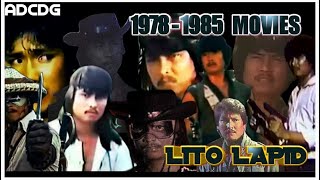 LITO LAPID Movies  From 1978 to1985 [upl. by Ambrogio]