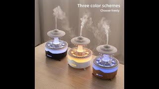 Futuristic UFO Raindrop Aromatherapy Diffuser and Humidifier [upl. by Sansbury]