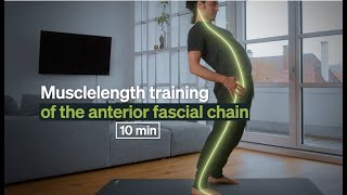 10 MIN mobility exercises for the anterior fascia chain  muscle length training  BLACKROLL® [upl. by Nylehtak111]