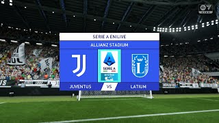 Juventus vs Lazio 19102024 Serie A FC 25 [upl. by Nosyarg]