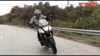 Honda CB500X test [upl. by Tanberg270]